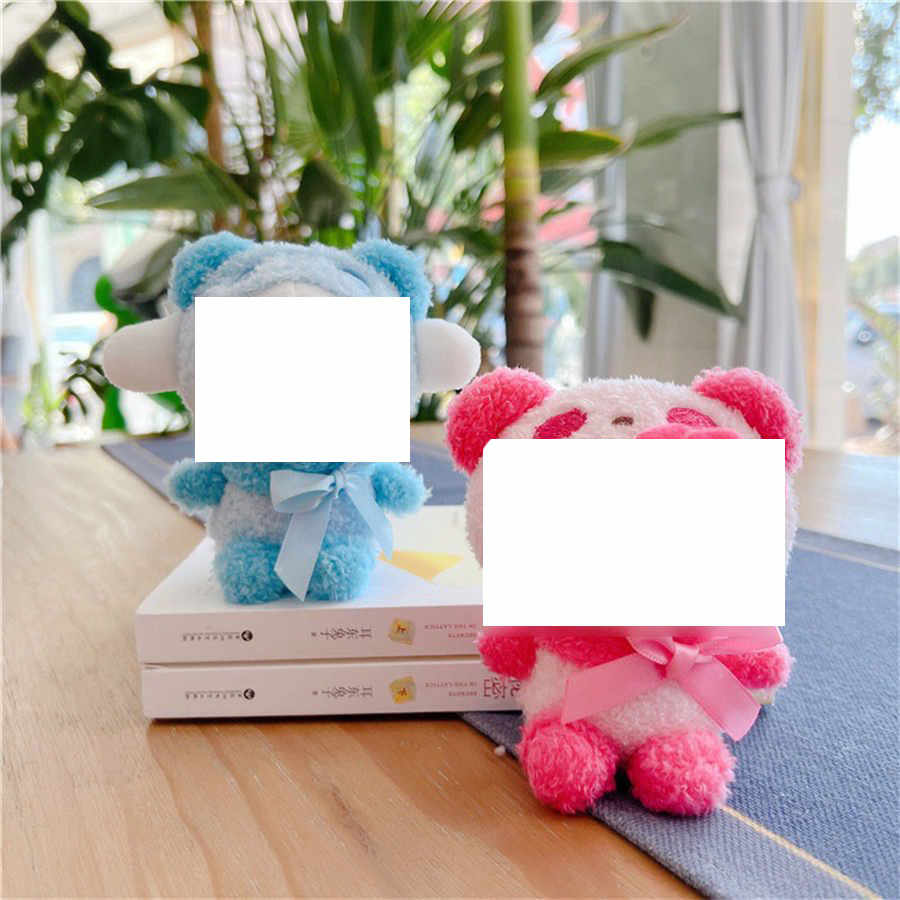 Figurines d'animaux en peluche, jouets en peluche Kuromi, My Melody Mini Kawaii, porte-clés en peluche