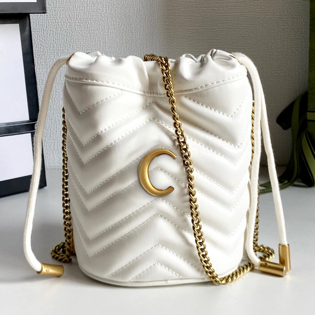 Sac seau design sac de téléphone Mini sac à main charme femmes sacs à bandoulière Tether corde seau en cuir sac à bandoulière le sac fourre-tout