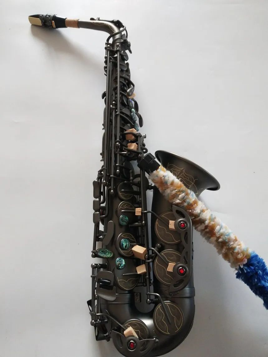 Beste Qualität Japan A-992 Alto Saxophon E-Flat Schwarz Sax Alto Mundstück Ligatur Rohrblatt Hals Musikinstrument Zubehör