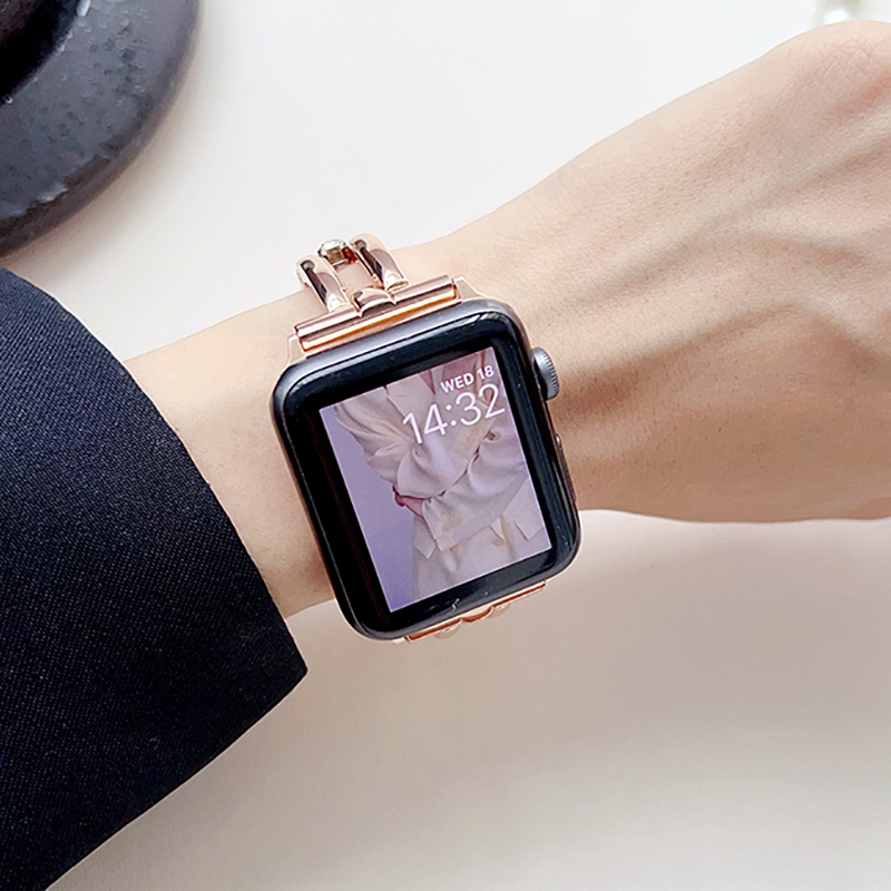 Mody projektantów Watch Band Smart Pasps do Apple Watch Band Ultra 38mm 42 mm 44mm 45 mm iWatch Band Serie