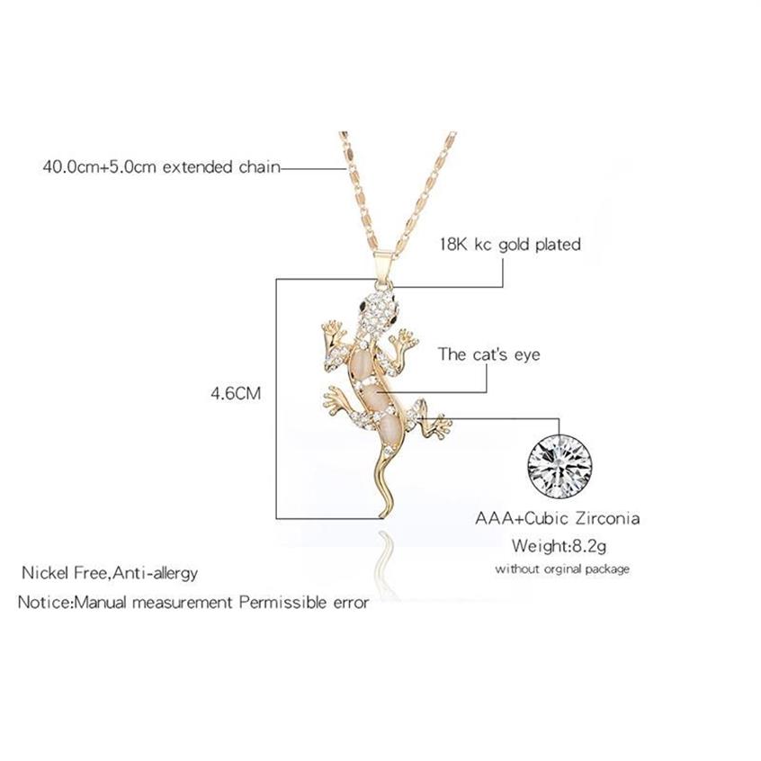 Pendentif Colliers Mignon Gecko Collier Animal Charme Viking Amulette Lézard Déclaration Bijoux Femmes Cadeau Antique 2021210x