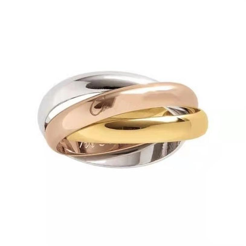 Modischer 3-in-1-Designer-Ring, hochwertige Ringe aus 316L-Edelstahl, Schmuck für Männer und Frauen295z