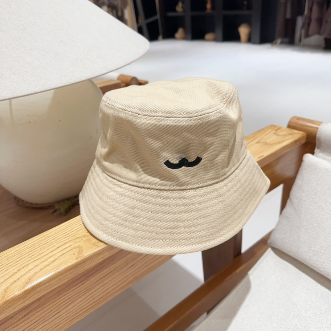 Primavera e verão feminino balde chapéu dupla face guarda-sol chapéus de pescador moda cem letras bordado jovem versátil designer chapéu