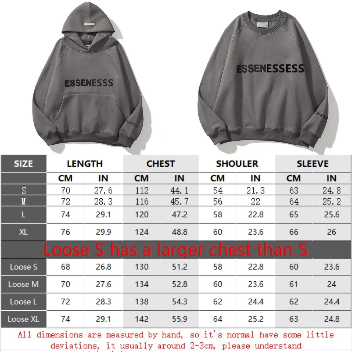 Fleece varma ess hoodies designer essentialss mens kvinnor essentialls hoody essentialshoodie tshirts essentails och essentialsweatshirts essstenials xatsto5