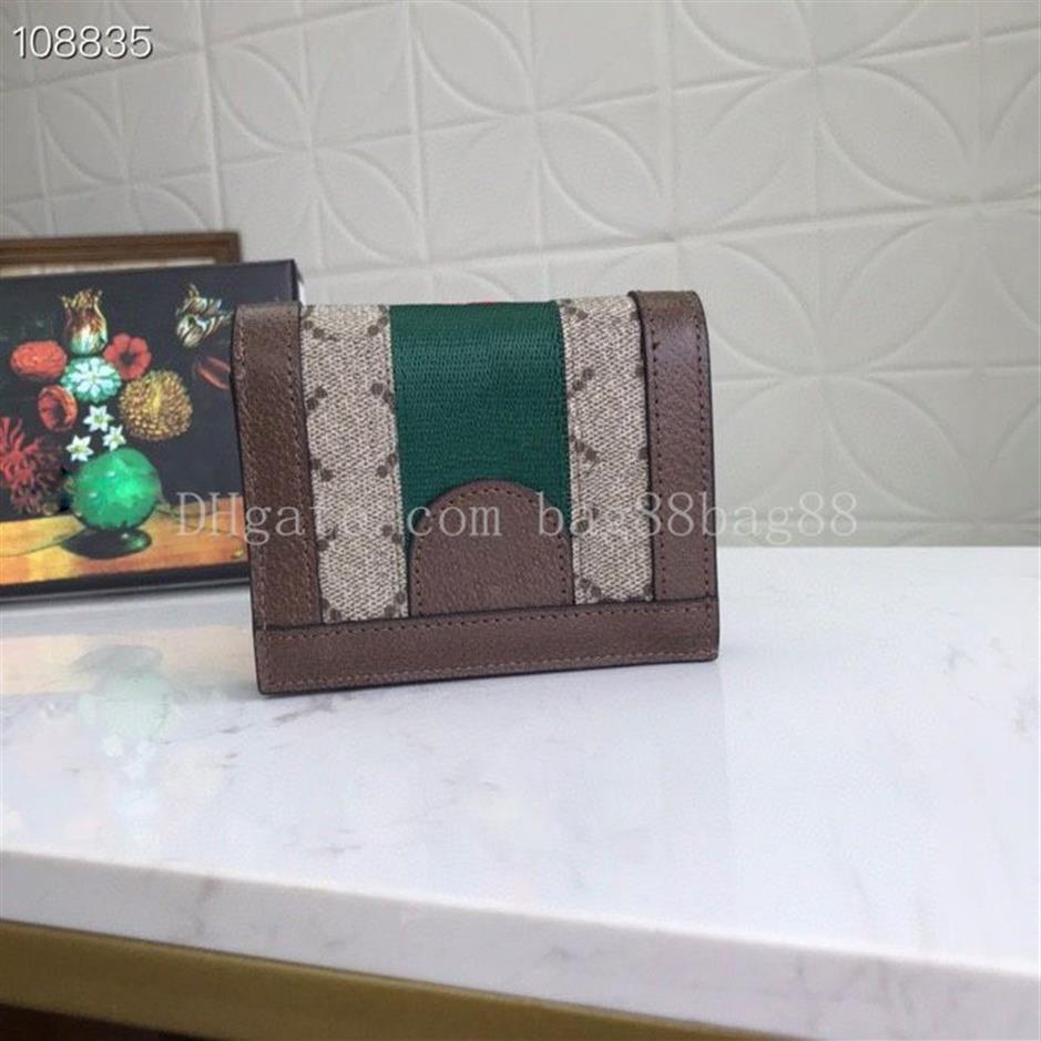 High quality men and women wallets designer card holder new fashion purse coin purse Ghome clutch bag 523155260s
