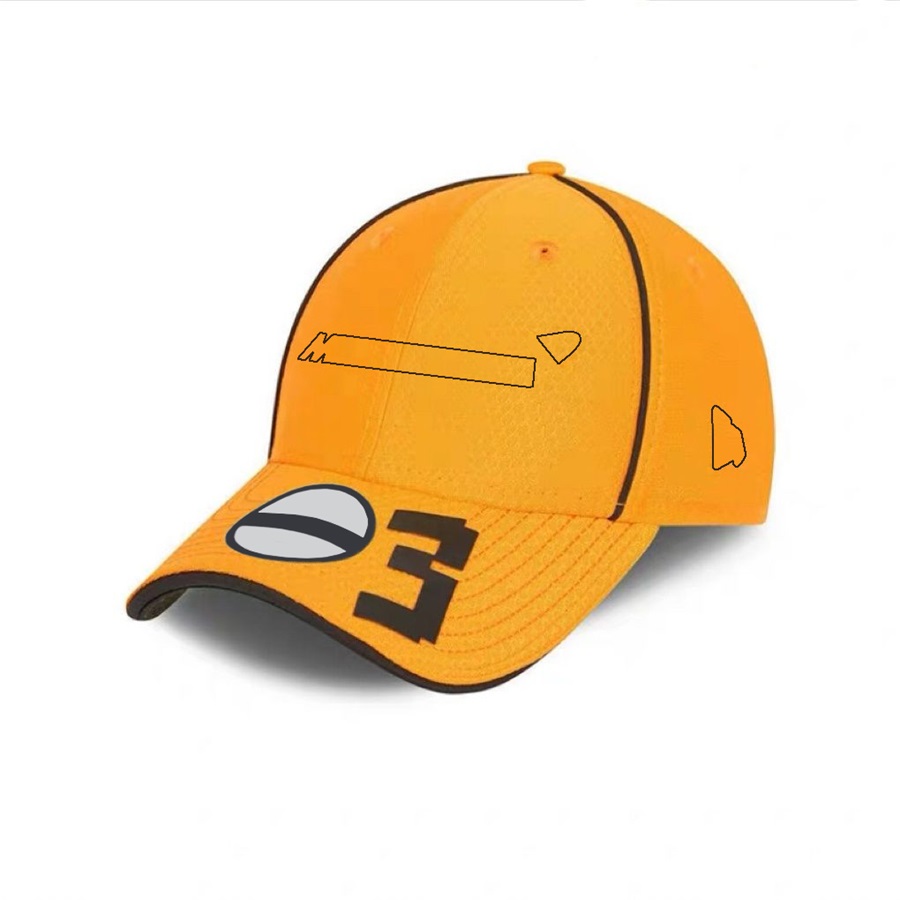 2023 NYTT F1 TEAM RACING CAP Formel 1 Driver Fans Baseball Cap Men's Race Casual Cap Cap Summer Sports Brand Sun Hat Unisex