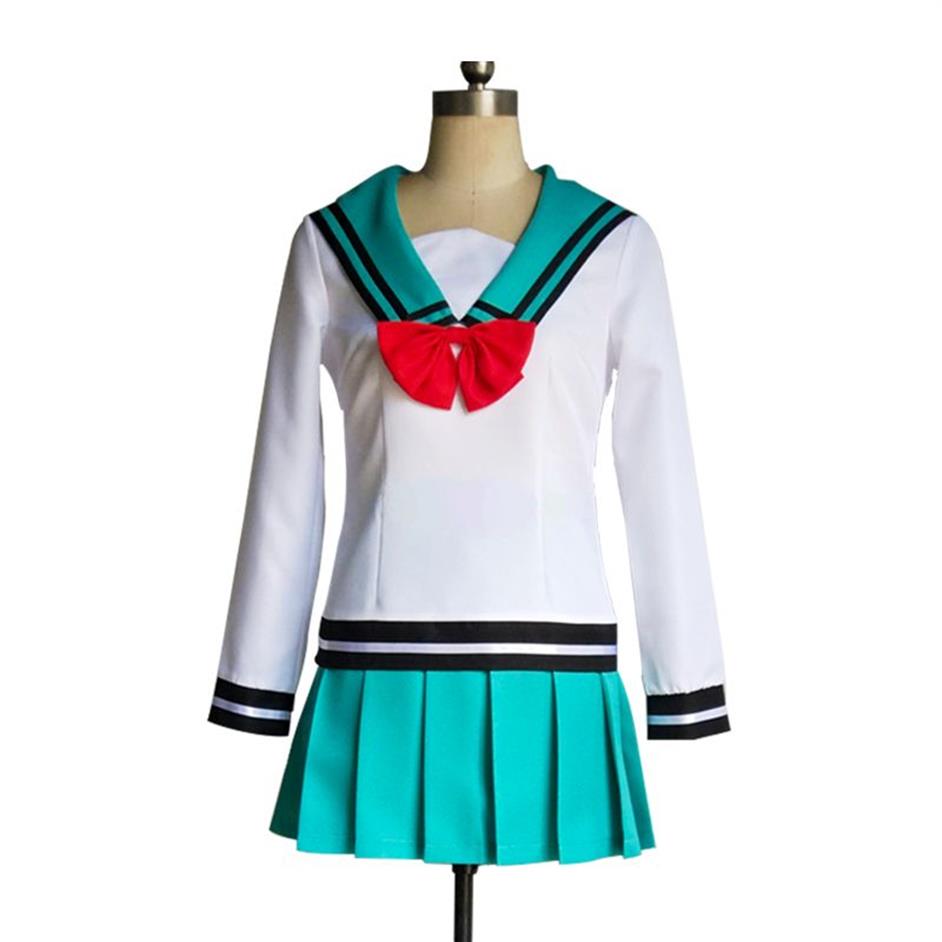 Costume cosplay uniforme in stoffa ragazza Anime Saiki Kusuo su misura312k