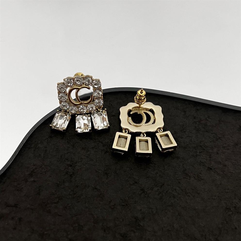 Middle style diamond stud advanced custom original brass material bronze workmanship details comparable263m