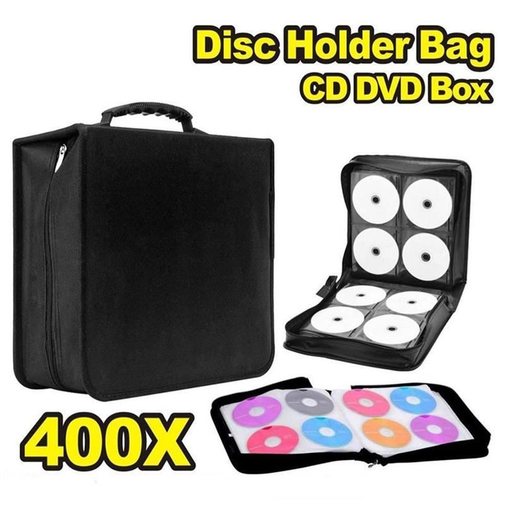 Taşınabilir 400 Disk DD DVD Depolama Dünya Haritası Basılı Tutucu Taşınabilir Cüzdan Torbası Cüzdan DJ Albüm Toplama Depolama Stoku C0116276W