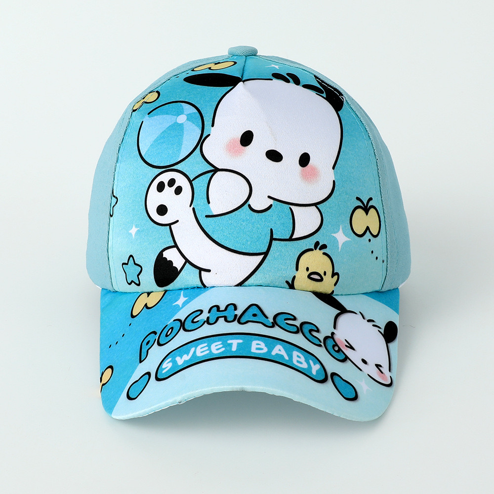 Nieuwe kinderen Baseball Cap Cartoon Anime Design Hat buitenshuis Cap Hip Hop gemonteerde pethoeden voor kinderjog 11style