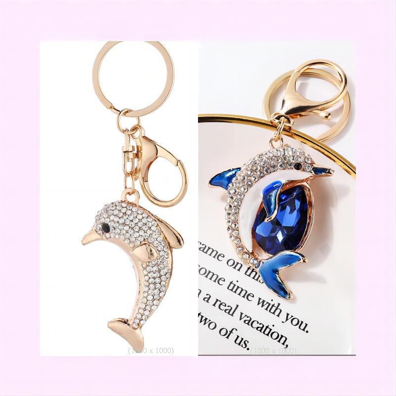 Charms marca nova moda encantos balançar strass golfinho animais com fecho lagosta diy jóias fazendo acessórios entrega direta 20