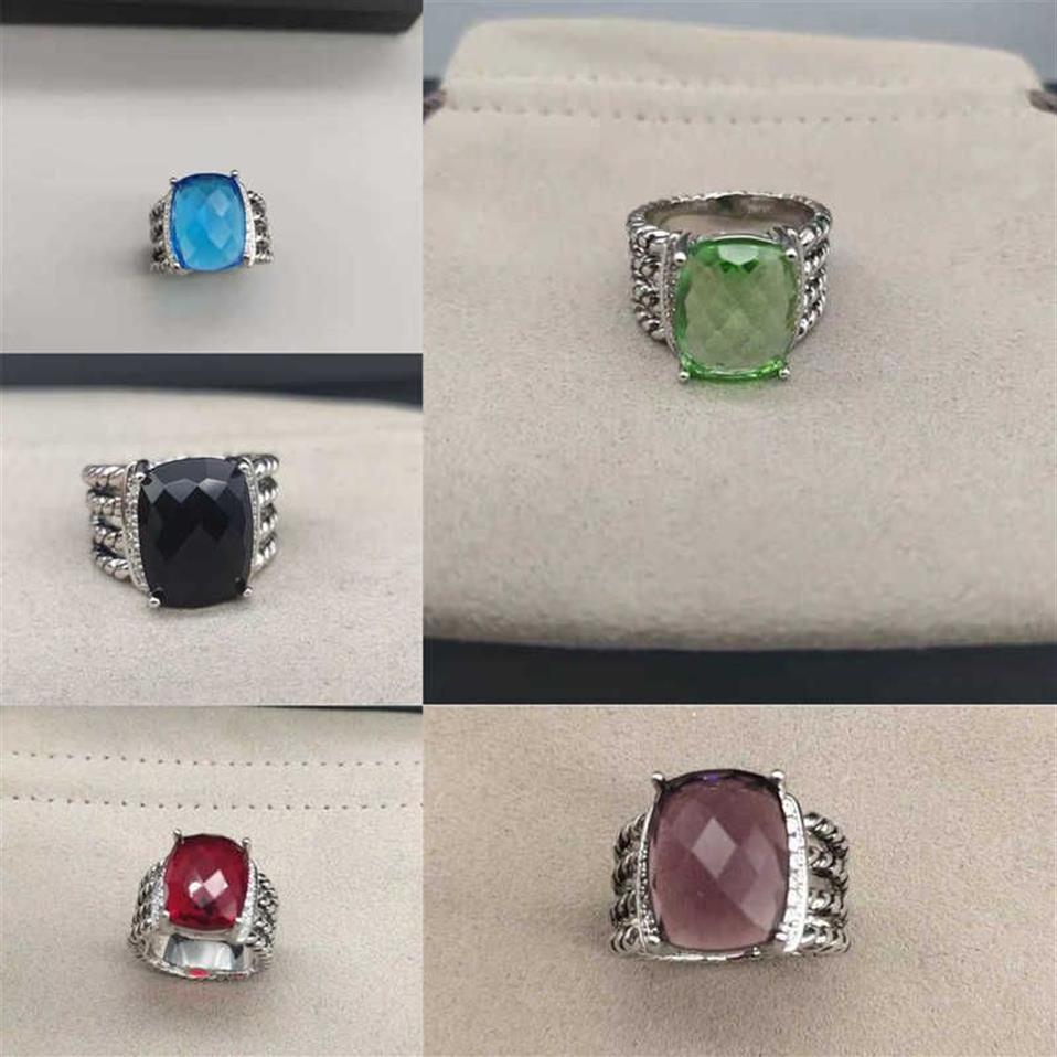 Rings Band Ring Designer Vintage Diamond Womens Classic Designers CZ Jewelry Ladies for Inlaid Gemstone Zircon Fashion Jewelry Acc2583