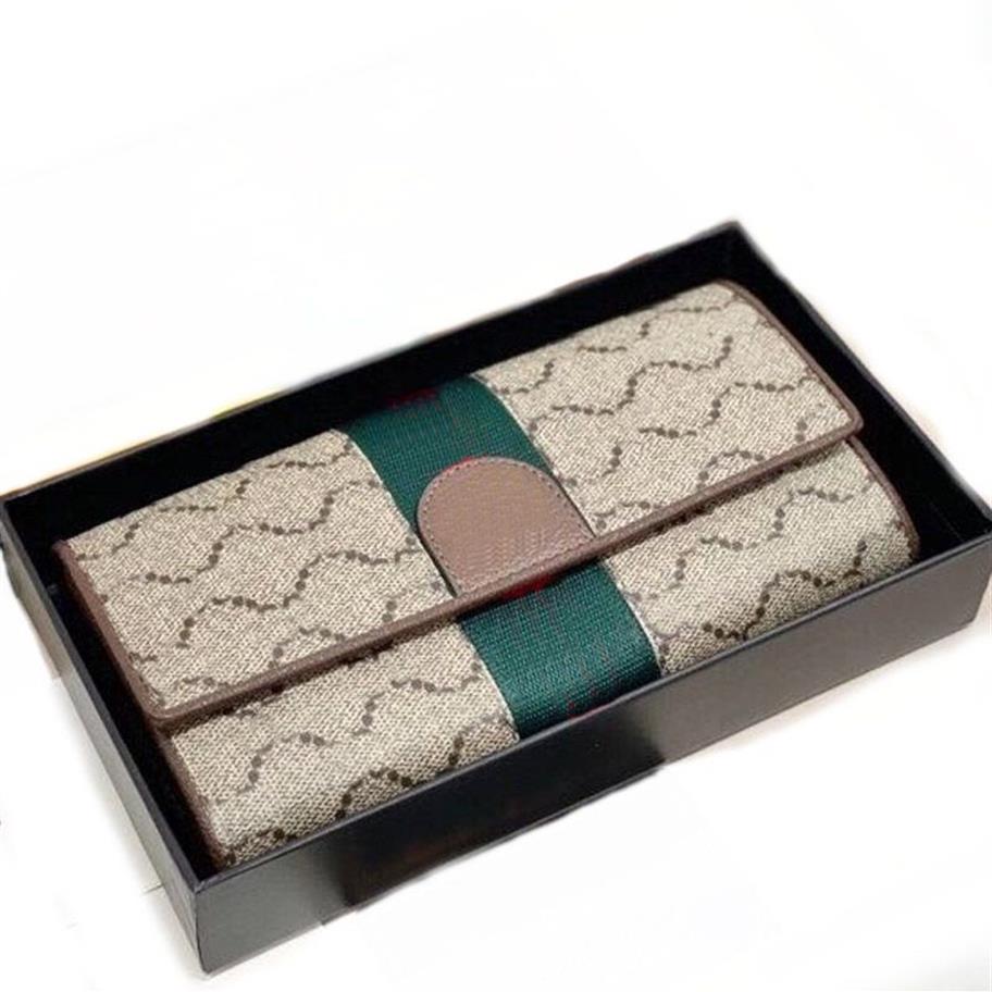 財布の女性財布クラッチバッグコイン財布カードバッグファッションゴールドハードウェアアクセサリー穀物革赤緑色の織り高品質299Q