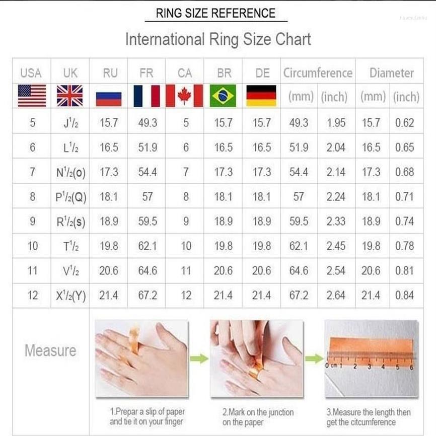 Wedding Rings Vintage Square Emerald Ring For Women Fashion Gold Color Inlaid Green Zircon Bridal Engagement Jewelry Gift Female294I