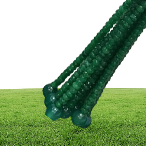 Sprzedaj naturalny zielony Jade Micro Inkruk Zirkon Zakroch Maszyjka Długie Łańcuch Swater Mash