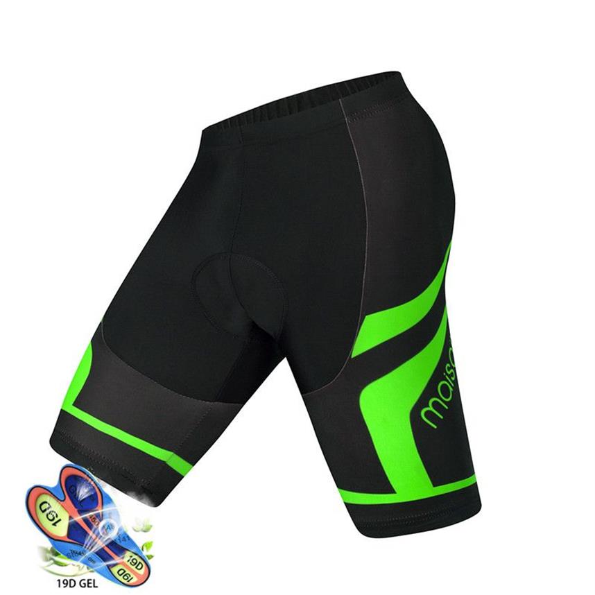 Zomer Fietsbroek Mannen Ademend Mountain 19D Anti Slip Padded Gel Fiets Schokbestendig Korte Broek Ciclismo racefiets shorts230e