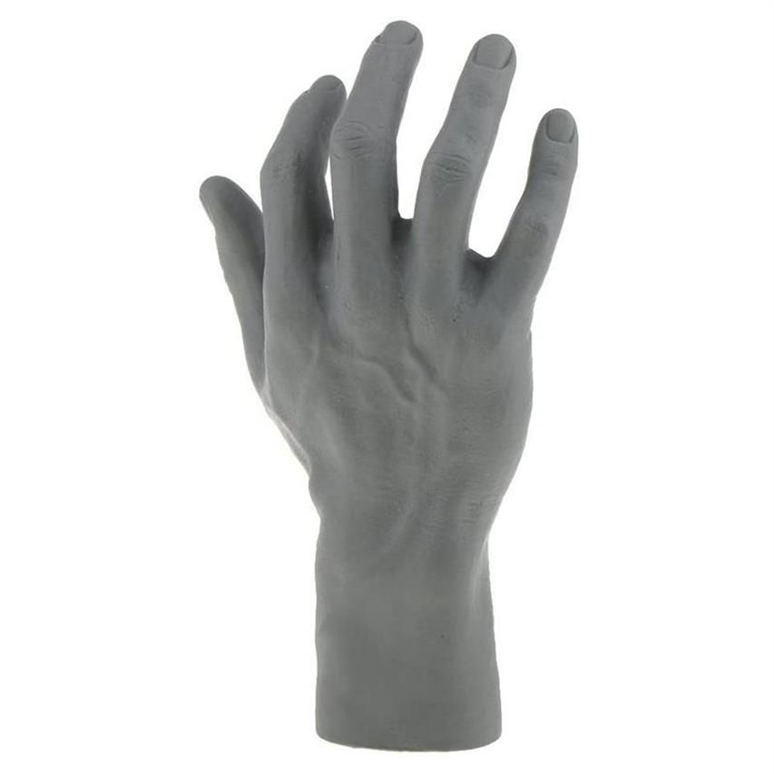 Sieradenzakjes Zakken Mannelijke Mannequin Rechterhand Voor Armband Horloge Handschoen Ring Display Model Props212p