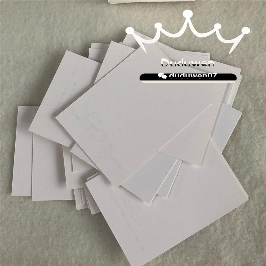 Tarjetas de papel, 100 Uds., transparente, con impresión suave, letra C, cartón grueso, embalaje de regalo de joyería, envoltura clásica 240H
