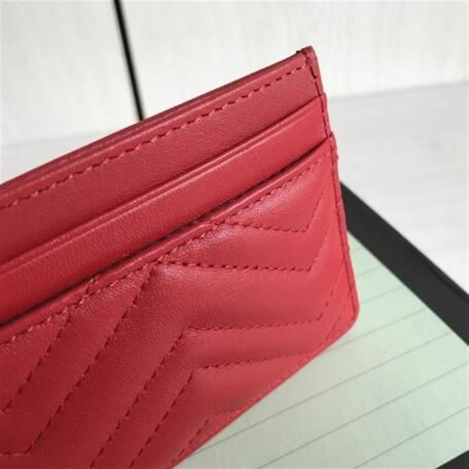 of famous fashion brand women's purse sells classic Marmont card bag high quality leather bag mini walle265S