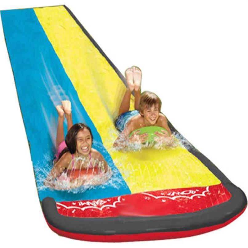 Pooltillbehör Games Center Backyard Children Adult Toys Inflatable Water Slide Pools Kids Summer Gift Outdoor217L