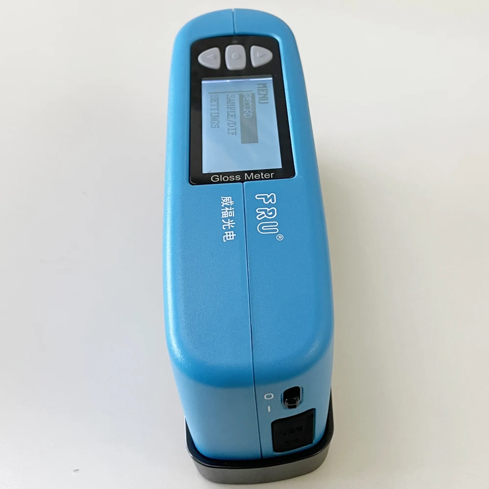 Medidor de brilho único de alta precisão WG60A Faixa de medição 0-1000GU e 60 graus
