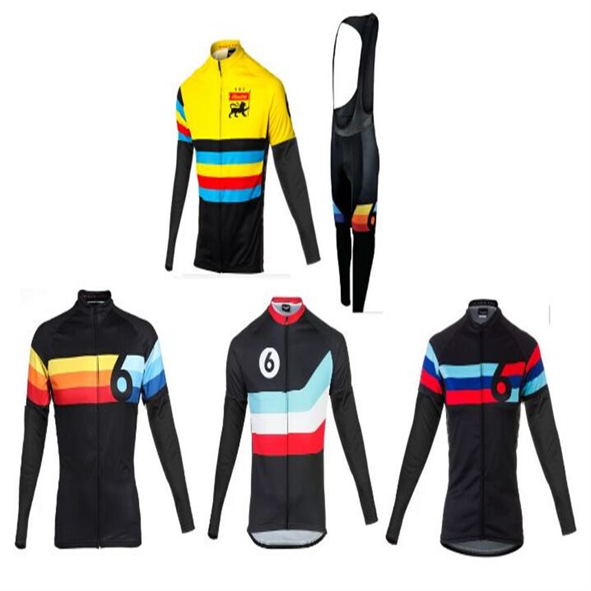 2022 Twin Six Cycling Jersey Long Sleeve Mountain Ciclismo Mtb Clothes Motorcykelkläder268z