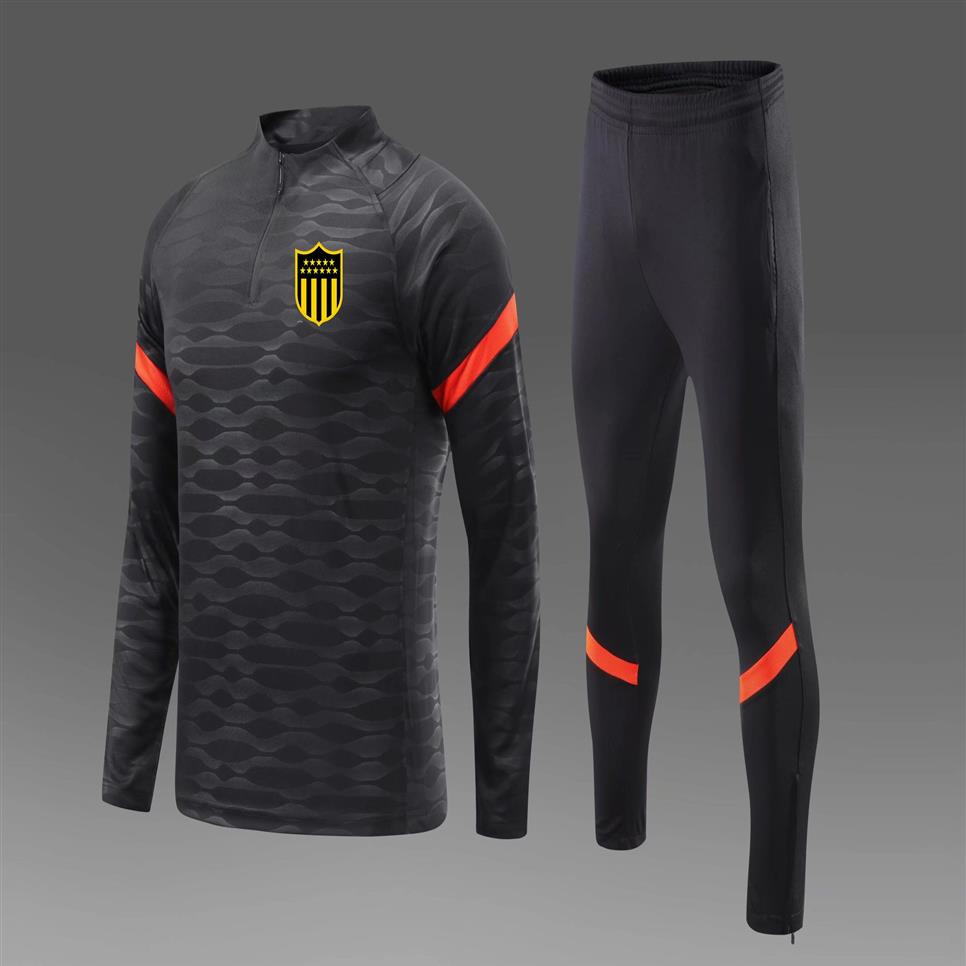 Club Atletico Pe arol Penarol Club Atletico Herren-Fußball-Trainingsanzüge Outdoor-Lauftrainingsanzug Herbst und Winter Kinder So3165