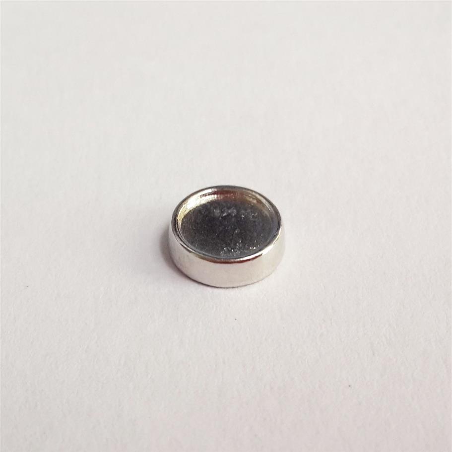 6 мм внутренний диаметр 8 мм внешний диаметр серебряный круг плавающие подвески для стеклянного живого медальона DIY пустой шарм подходит для медальона268b