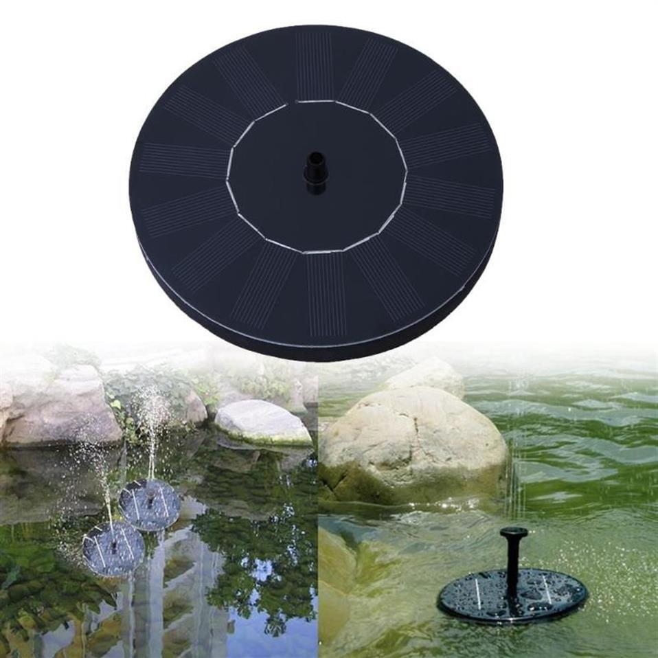 Solar Fountain Solar Water Fountain Pump för Garden Pool Pond Watering Outdoor Panel Pumps Kit för Drop 3415