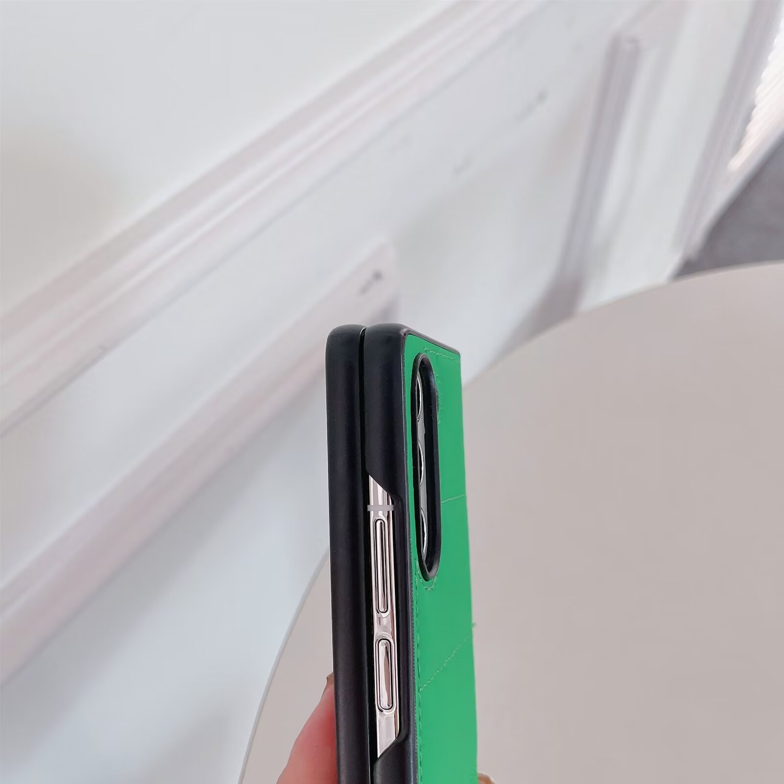 z 폴드 5 사례 Samsung Galaxy Fold 3 CASE Galaxy Zfold 4 뒷 표지 z Fold3 Z Flip 5 Coque의 초대형 전화 케이스.