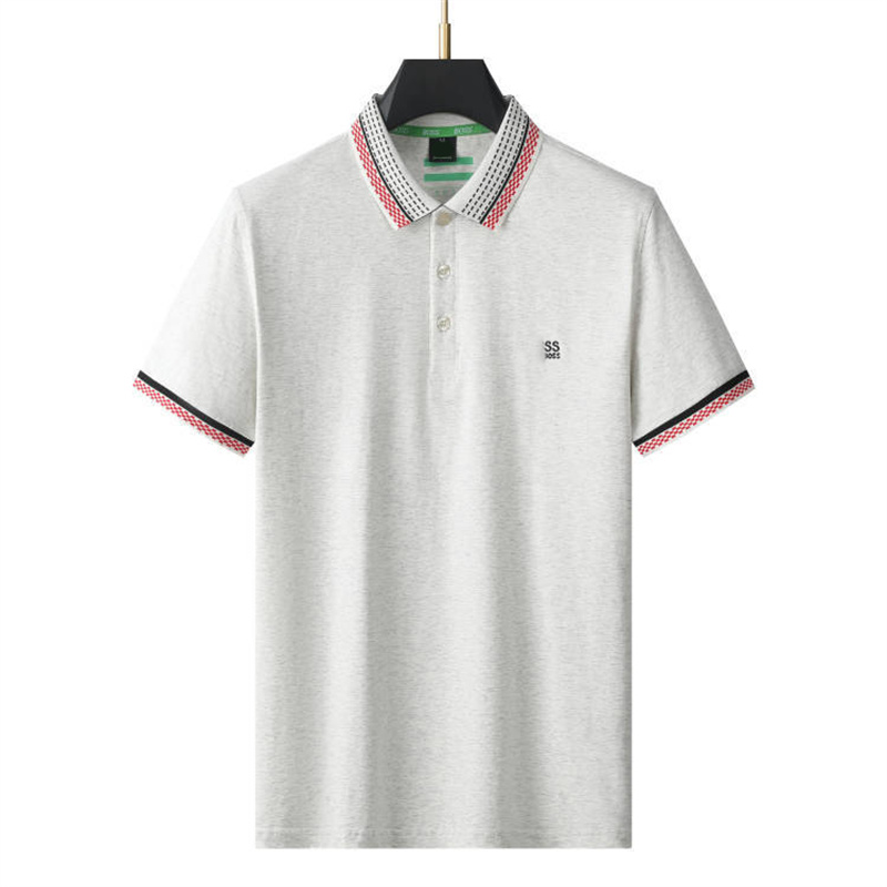 Haute qualité printemps luxe hommes T-Shirt concepteur Polo T-Shirts haute rue broderie vêtements hommes marque Polo hhju