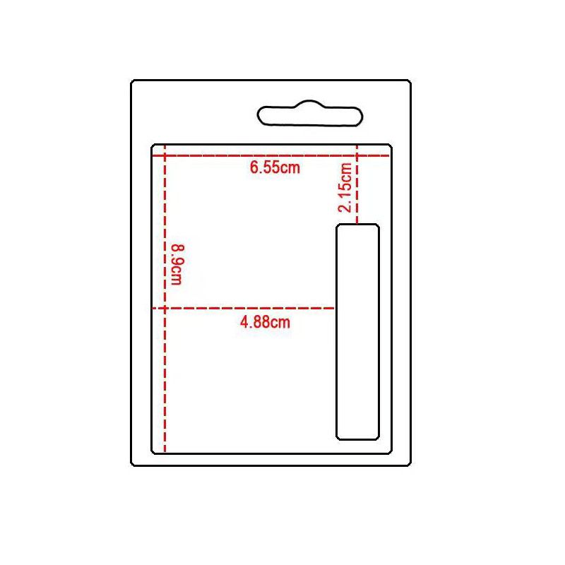 Kunststoffbox Blisterpackung für G5 Th105 Th205 A13 Patrone