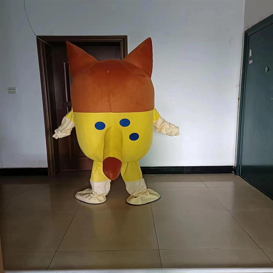Le Bingo chien dessin animé taille adulte mascotte Costume déguisement Animal mascotte costume219M