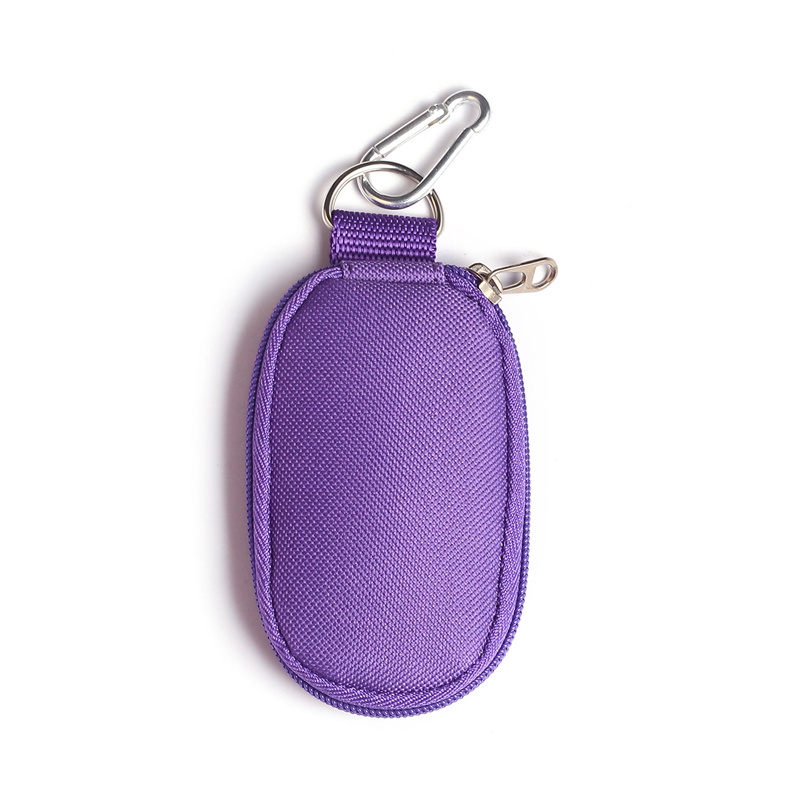 Essential Oil Carrying Bag - Håller 10 flaskor Portable Organizer för eterisk olja och tillbehör Keychain Mini Travel Bag 