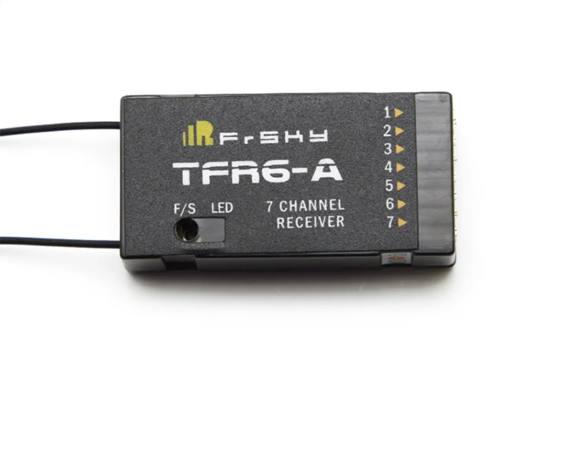 FrSky TFR6 TFR6-A 2.4Ghz 7 canali ricevitore Futaba FASST compatibile aereo RC/auto RC