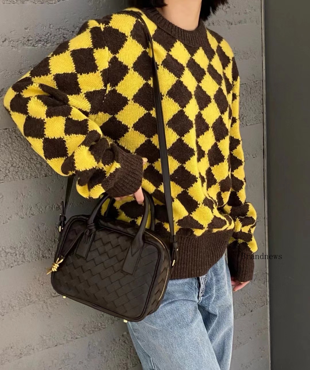 Petit sac à bandoulière en cuir véritable pour escapade Sac à poignée supérieure réalisé avec Intrecciato Marque de luxe Designer Sac à bandoulière tissé à la main Sacs à main et sacs à main 2541