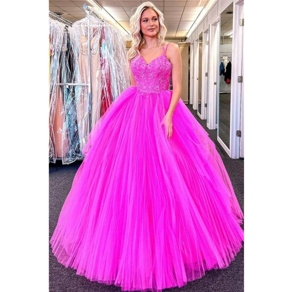 Fuchsia arabiska aso ebi lila satin prom klänning sexig a-line slpt ärmar