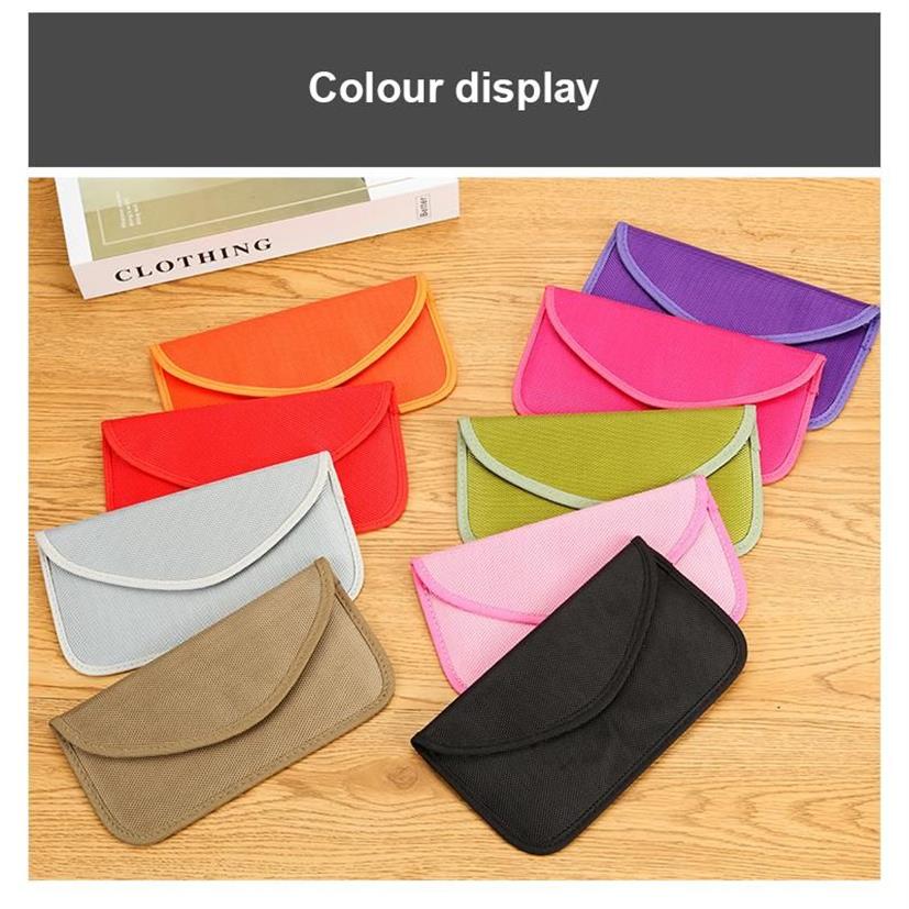 Premium Faraday Box Car Key Case Bag Rfid Lock Double Layer Anti-magnetic Radiation Protection Cell Phone Storage Bags248n