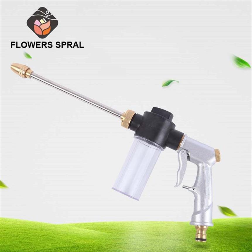 Pistolet de pulvérisation d'eau haute pression, Machine à laver, Machine à laver de voiture, tuyau d'arrosage de jardin, buse d'arrosage, pistolet à eau de nettoyage de mousse 20295C