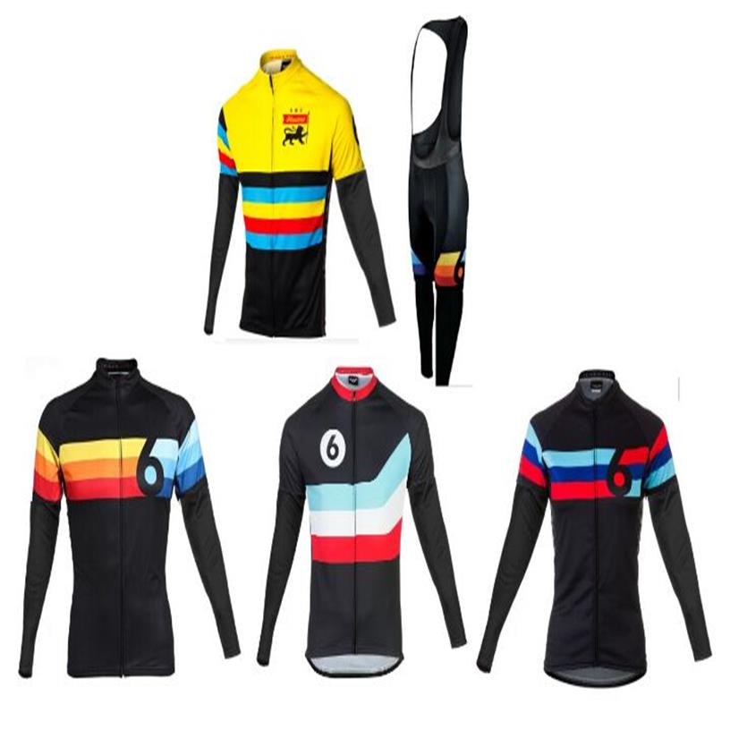 2022 Twin Six Cycling Jersey Long Sleeve Mountain Ciclismo MTB Ubrania motocyklowe 246s