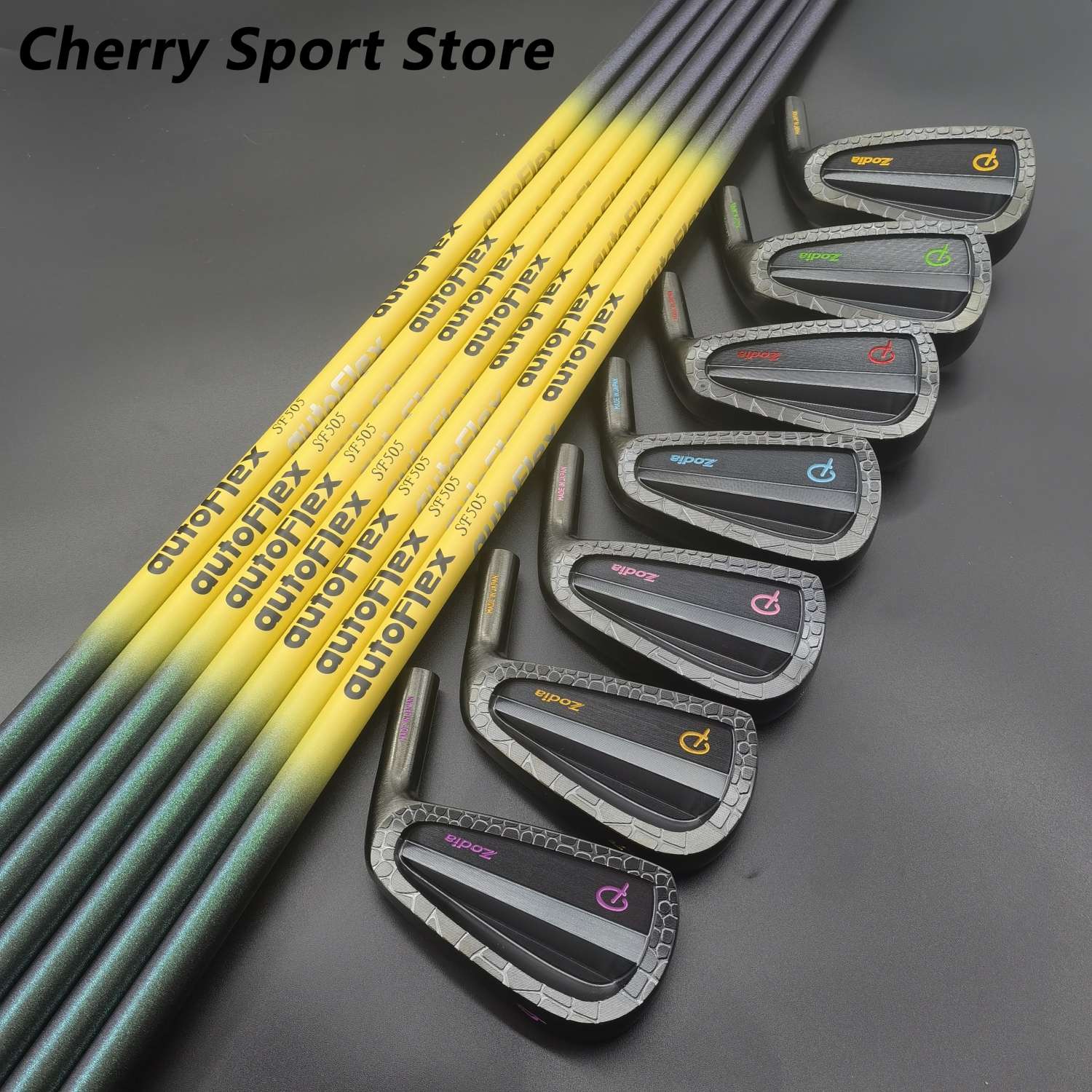 2024 Zodia P-Proto golfijzers met schacht en handgrepen, CB Limited Edition, 4-9.P 7 stuks S20C, zacht ijzer gesmeed, OEM