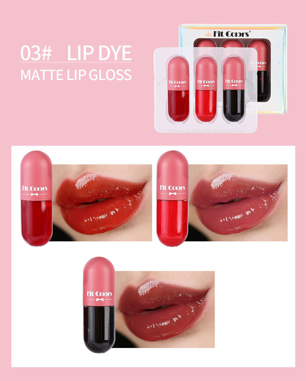 Fit Colors Mini Capsule Lip Glos