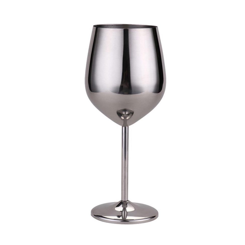 Gobelets à vin rouge en acier inoxydable, verre à vin rouge plaqué cuivre, verre à jus de boisson, gobelet à Champagne, ustensiles de bar de fête, outils de cuisine Y0107223x