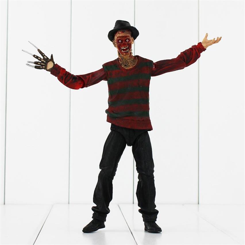 19 cm Neca Film d'horreur Un cauchemar sur Elm Street Freddy Krueger 30ème figurine en Pvc modèle jouets poupée C19041501301A