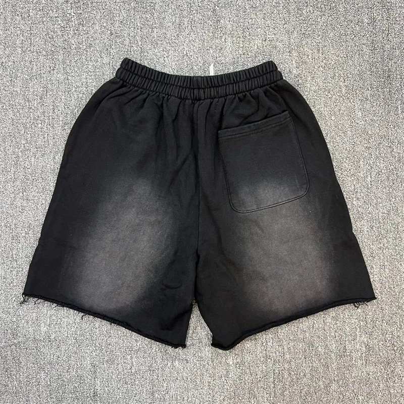 Red Green Gray Blue Black Print Shorts Men Women Jogger Drawstring Sweat Shorts 1 Quality Oversized Washed Man Shorts