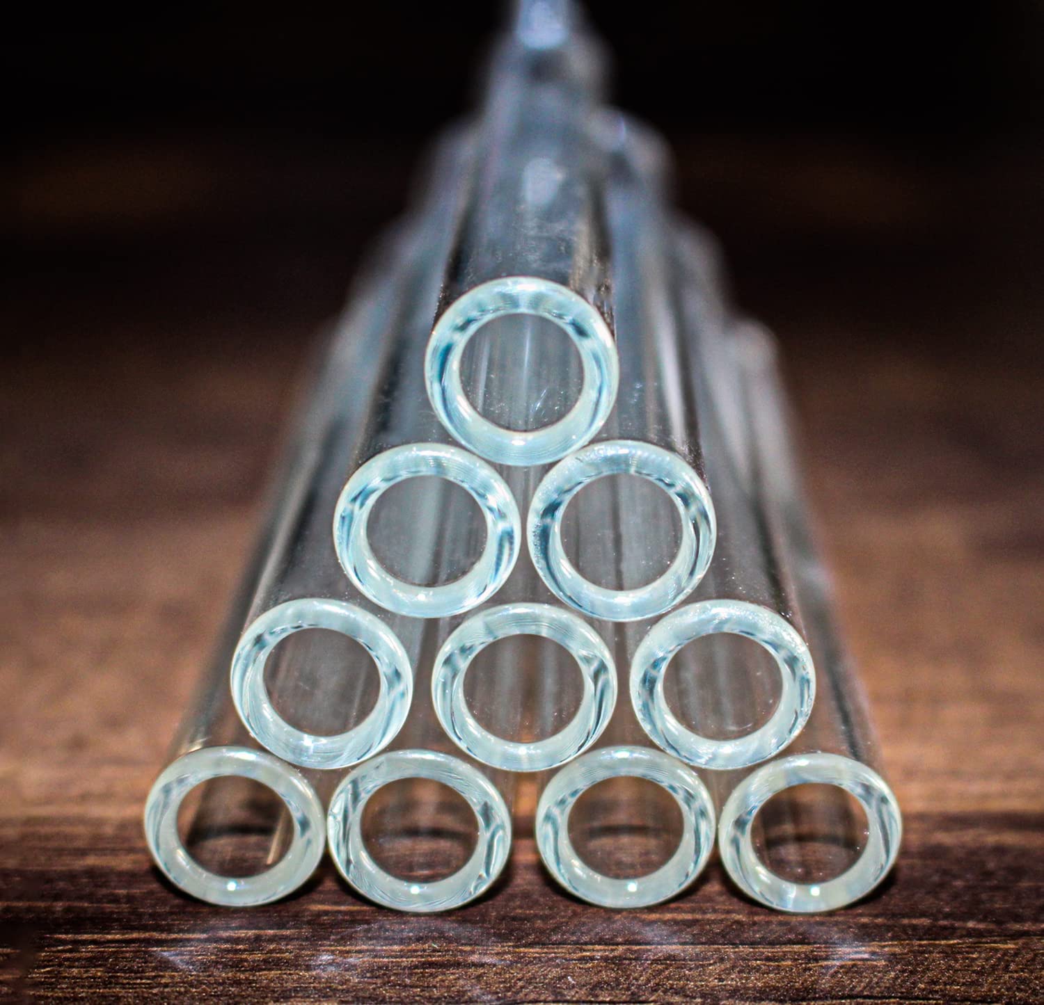 10/4 inch Long Glass Tubes 12 mm OD 2 mm Thick Wall Tubing Borosilicate Blowing Glass Tubes