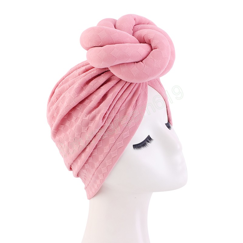 Neue Frauen Große Blume Turban Hut Weiches Kopftuch Beanie Hochzeit Party Headwear Turbante Mujer Bandanas Headcover Chemo Kappe