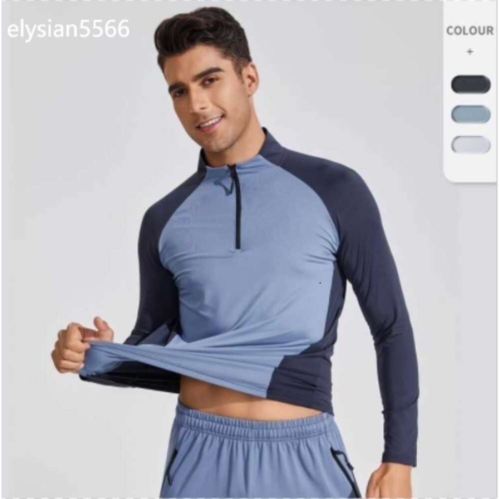 LU LU L yoga align designer Camicie da corsa Collant sportivi a compressione Fitness Palestra Calcio Uomo Jersey Abbigliamento sportivo T-shirt sportive ad asciugatura rapida Top Abiti dimagranti lunghi