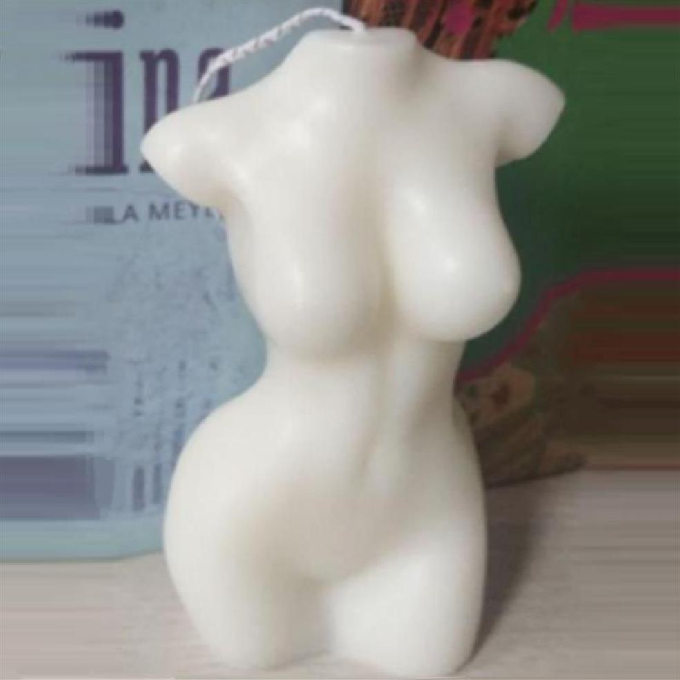 Candele Stile europeo Corpo femminile Candela Modello in cera Creazione di forma artistica Decorazione domestica A2145291U