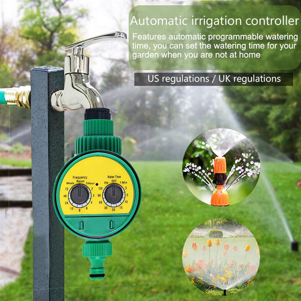 mit LCD-Display, Bewässerungsserie, Bewässerungs-Timer, Bewässerungs-Timer, Schlauch-Wasserhahn-Timer, für den Außenbereich, wasserdicht, automatisches Ein- und Ausschalten, 2012043223